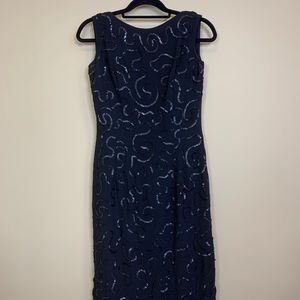 Vintage Jay Herbert Black Little Dress Sequin